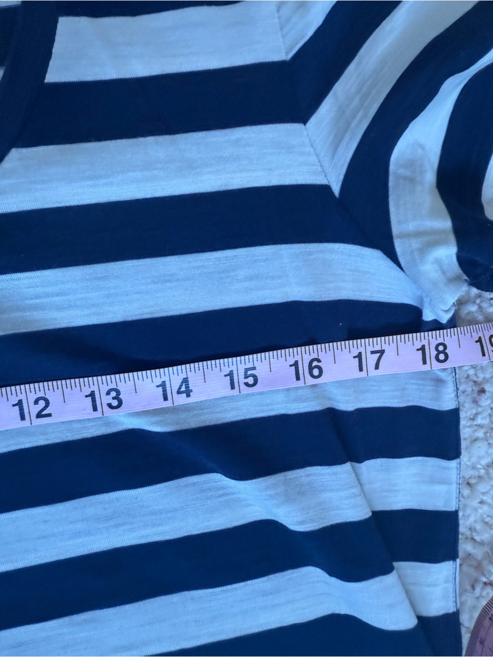 Icebreaker Tech Lite Stripe Scoop Neck Shirt Short-Sleeve Women’s medium merino - Picture 6 of 9